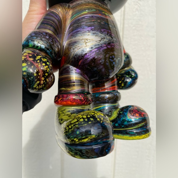 unique piggy bank with multi colors, home decor, 32cm tall and 2 lbs and 8oz - Picture 3 of 10